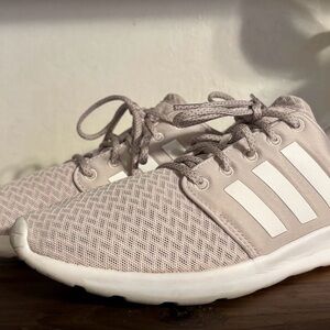 Adidas Cloudfoam Qt Racer Women's Blush Pink Sneakers Size 9